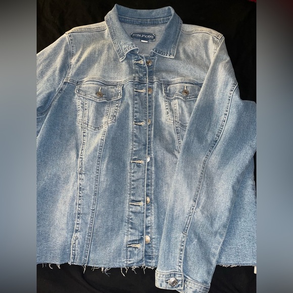 Maurice denim jacket, size 2/ M - Picture 1 of 5